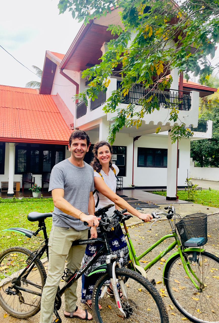 Guests with bikes 1