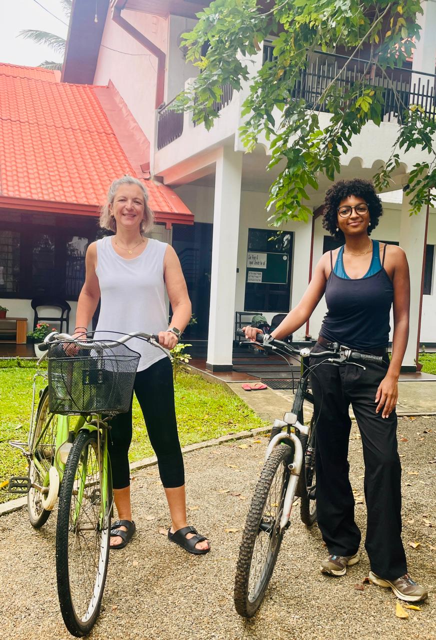 Guests with bikes 2